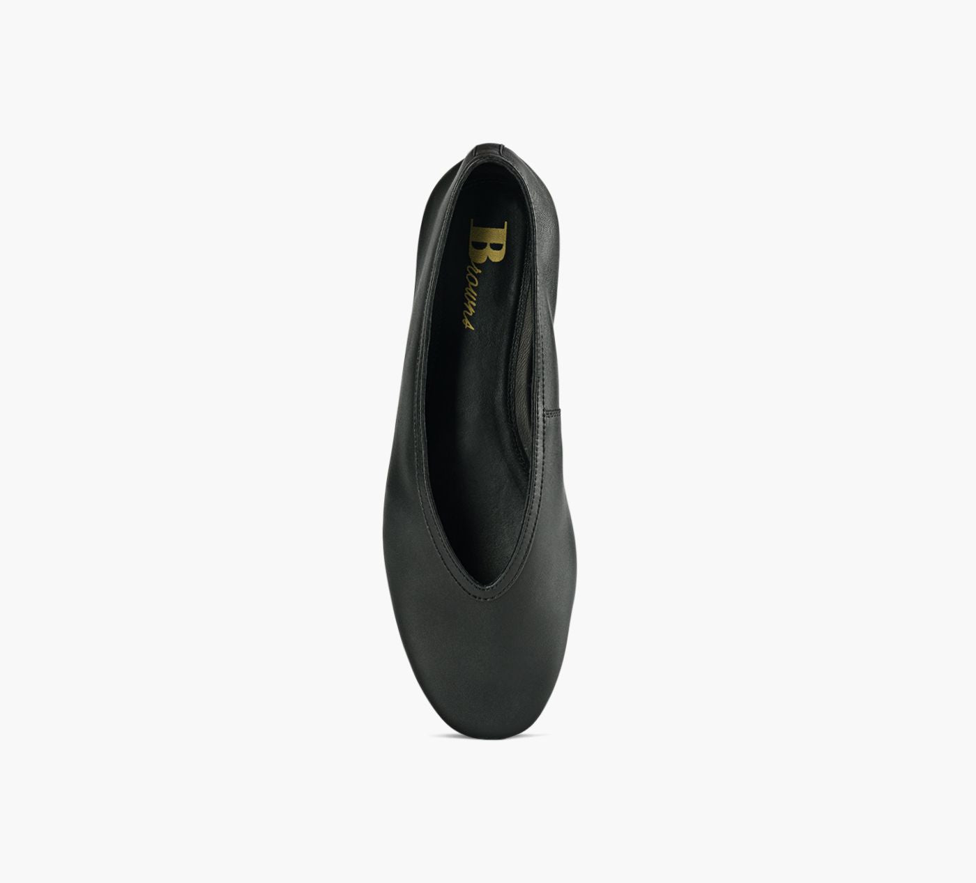 BROWNS BAYBALLERINA in BLACK view 1c