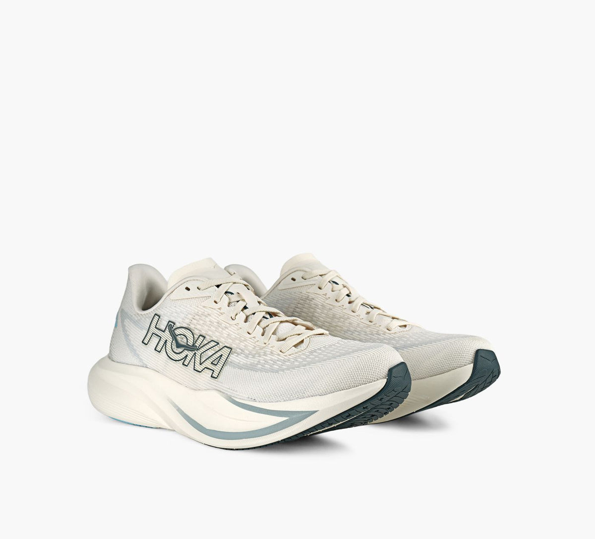 HOKA MACH7 in WHITE view 2