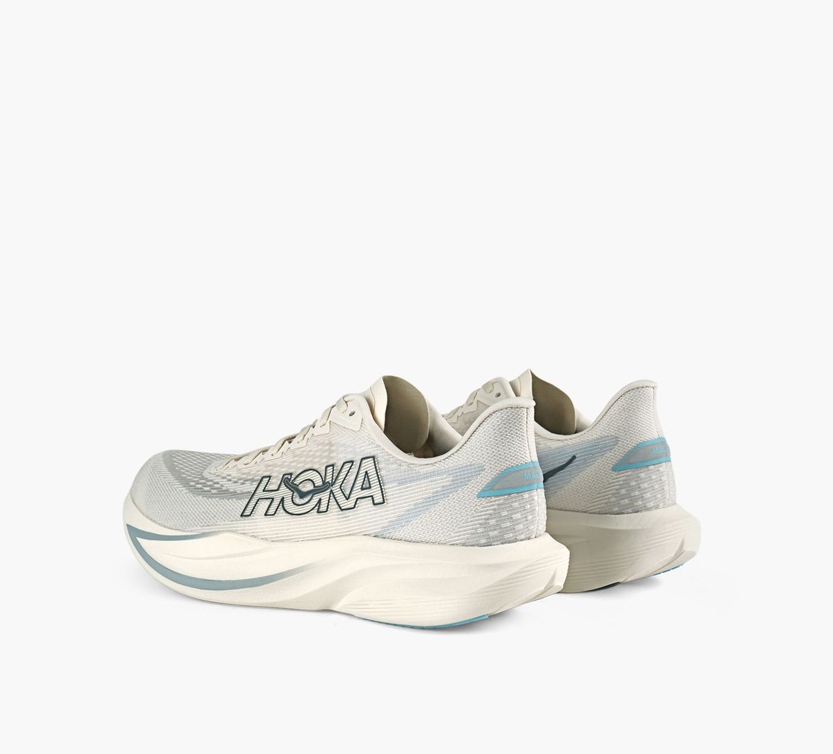 HOKA MACH7 in WHITE view 3