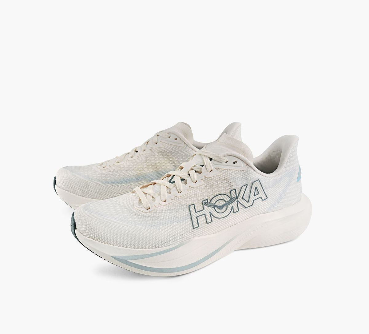 HOKA MACH7 in WHITE view 4