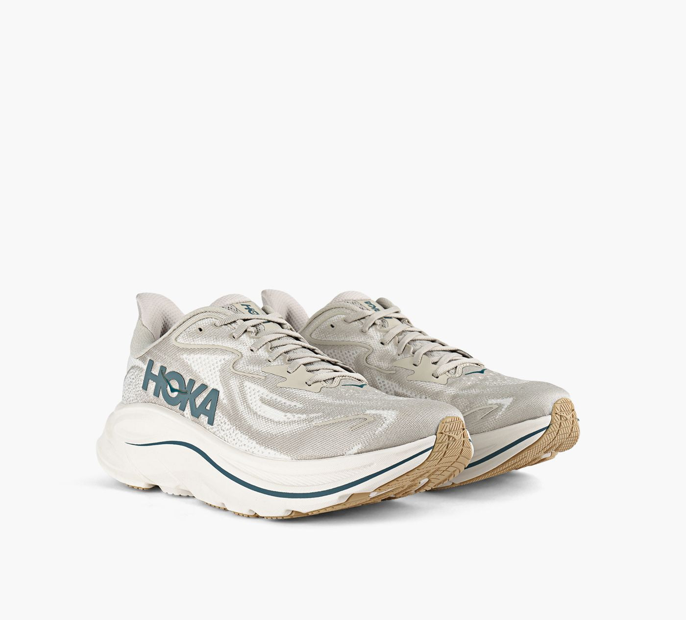 HOKA CLIFTON10 in TAUPE view 2