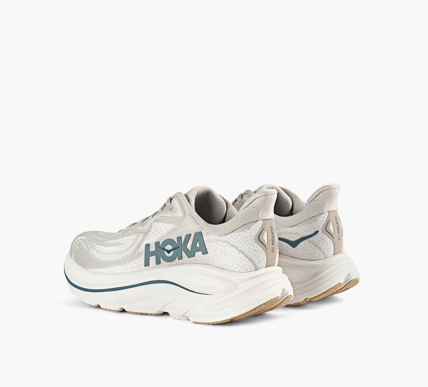HOKA CLIFTON10 in TAUPE view 3