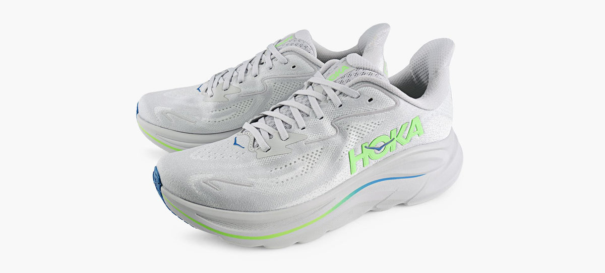 HOKA CLIFTON10 in GREY view 4
