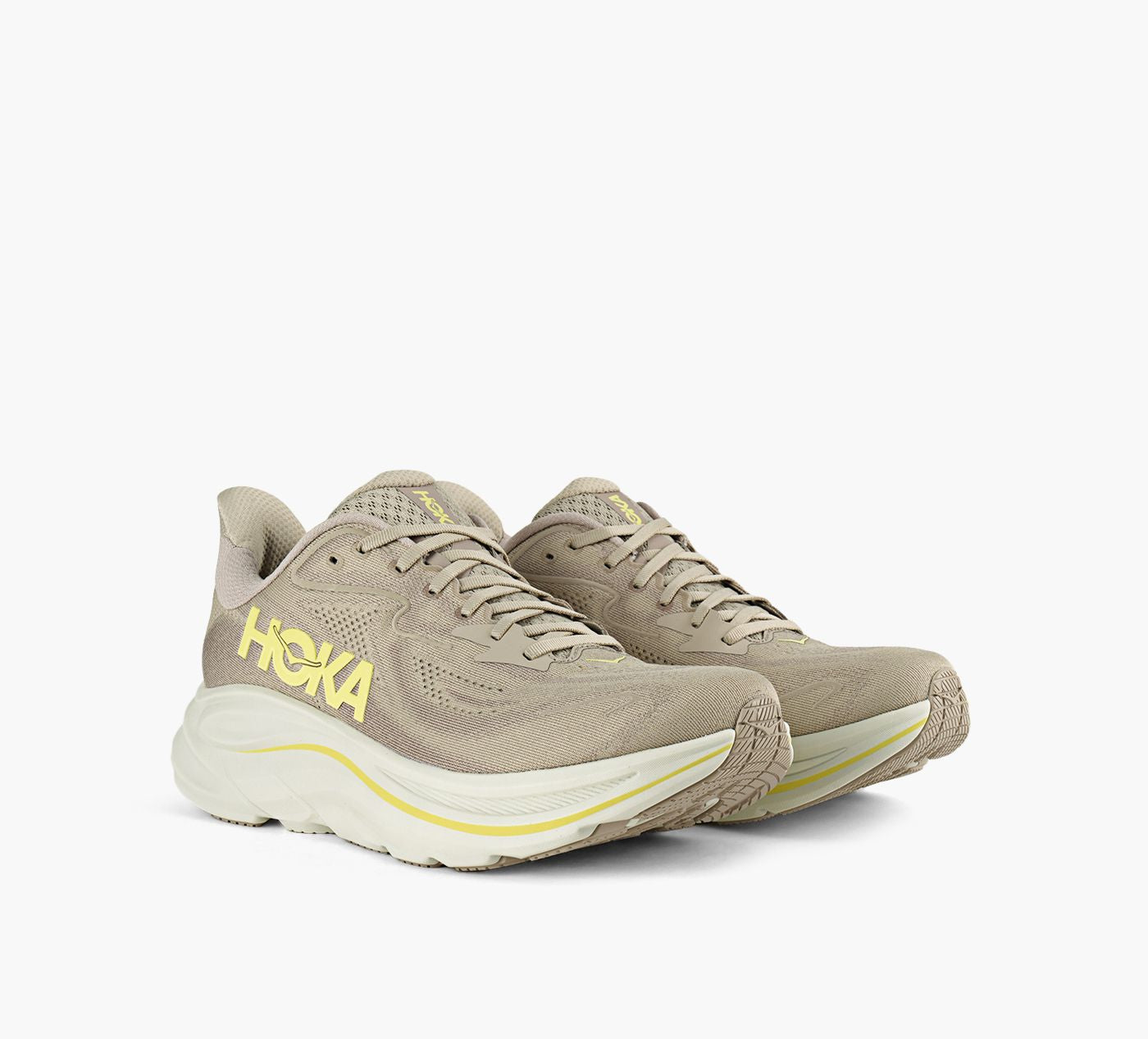 HOKA CLIFTON10 in TAUPE view 2
