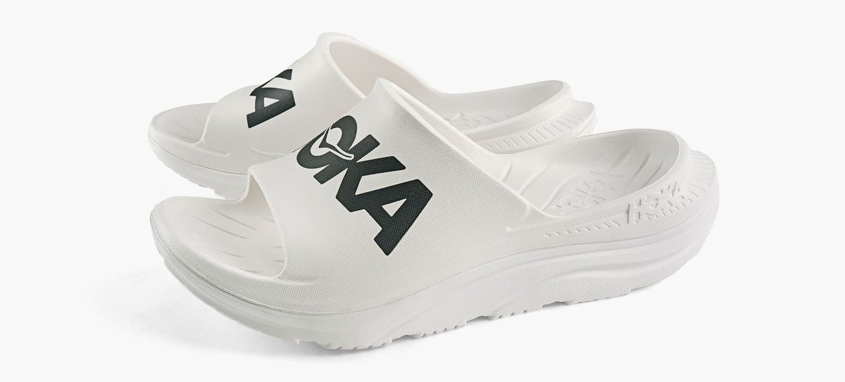 HOKA SANDALEORAATHLETIQUE en BLANC vue 4