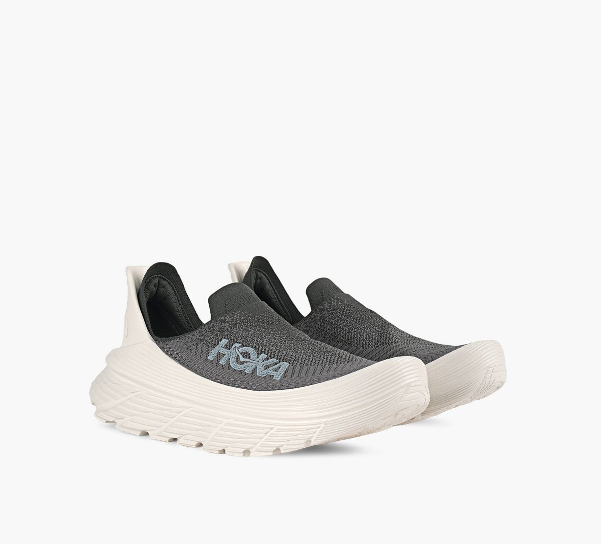 HOKA RESTORETC in GREY view 2