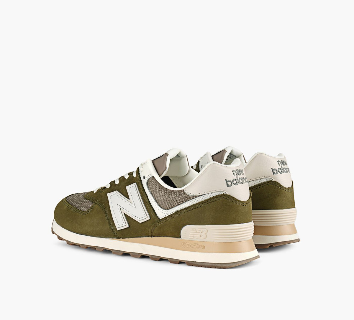 NEW BALANCE 574 in GREEN view 3