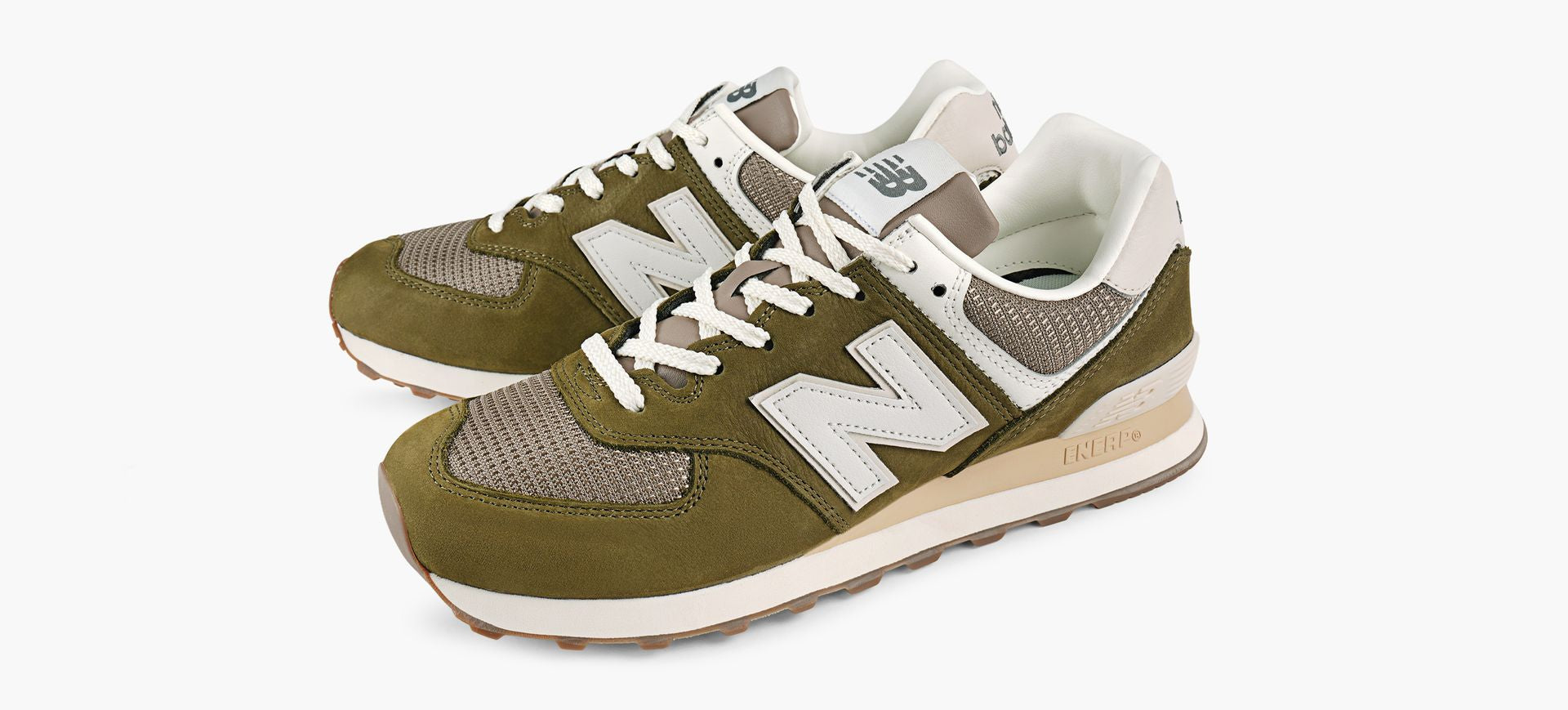 NEW BALANCE 574 in GREEN view 4
