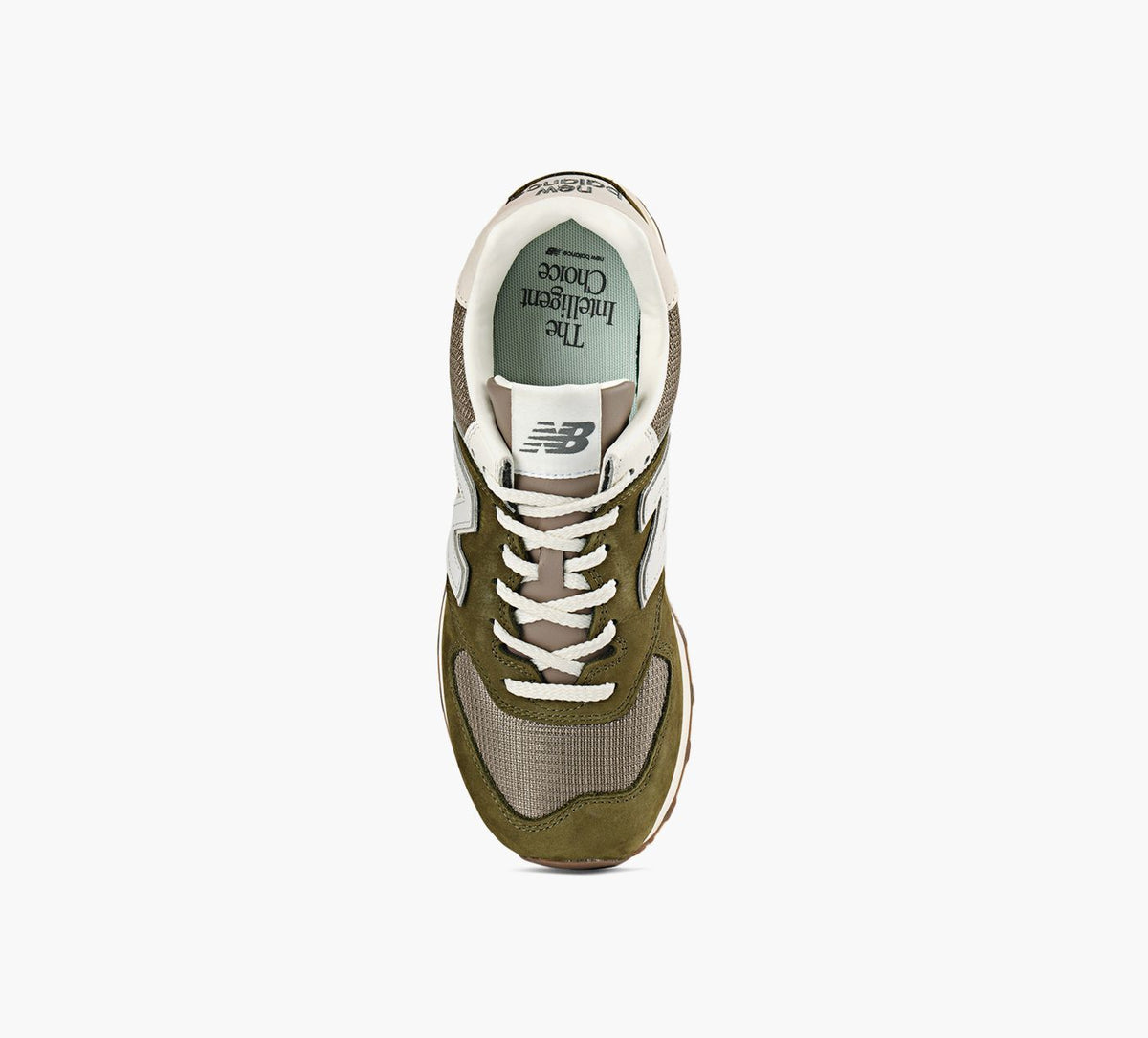 NEW BALANCE 574 in GREEN view 1c