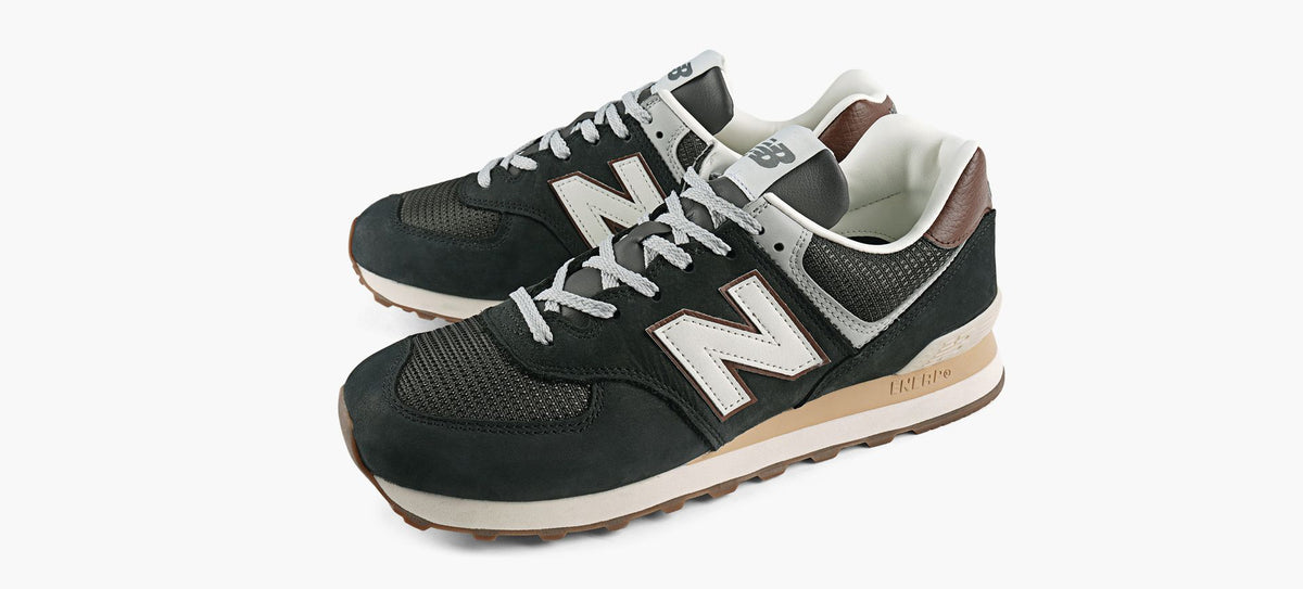 NEW BALANCE 574 en GRIS vue 4