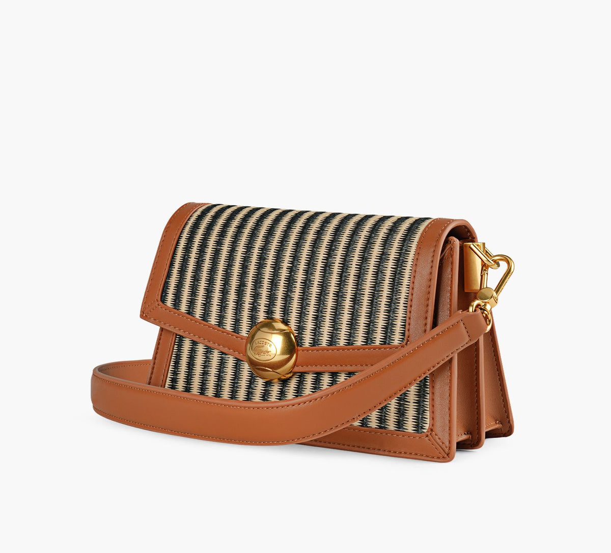 LACOSTE FLAPSHOULDERBAG in TAN view 2