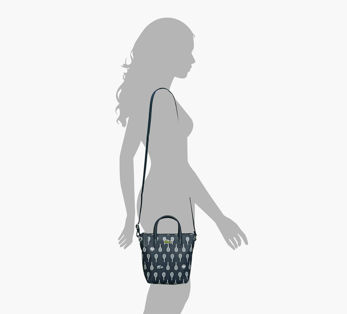 LACOSTE SMSHOPPINGBAGROLANDGARROS in BLUE view 4