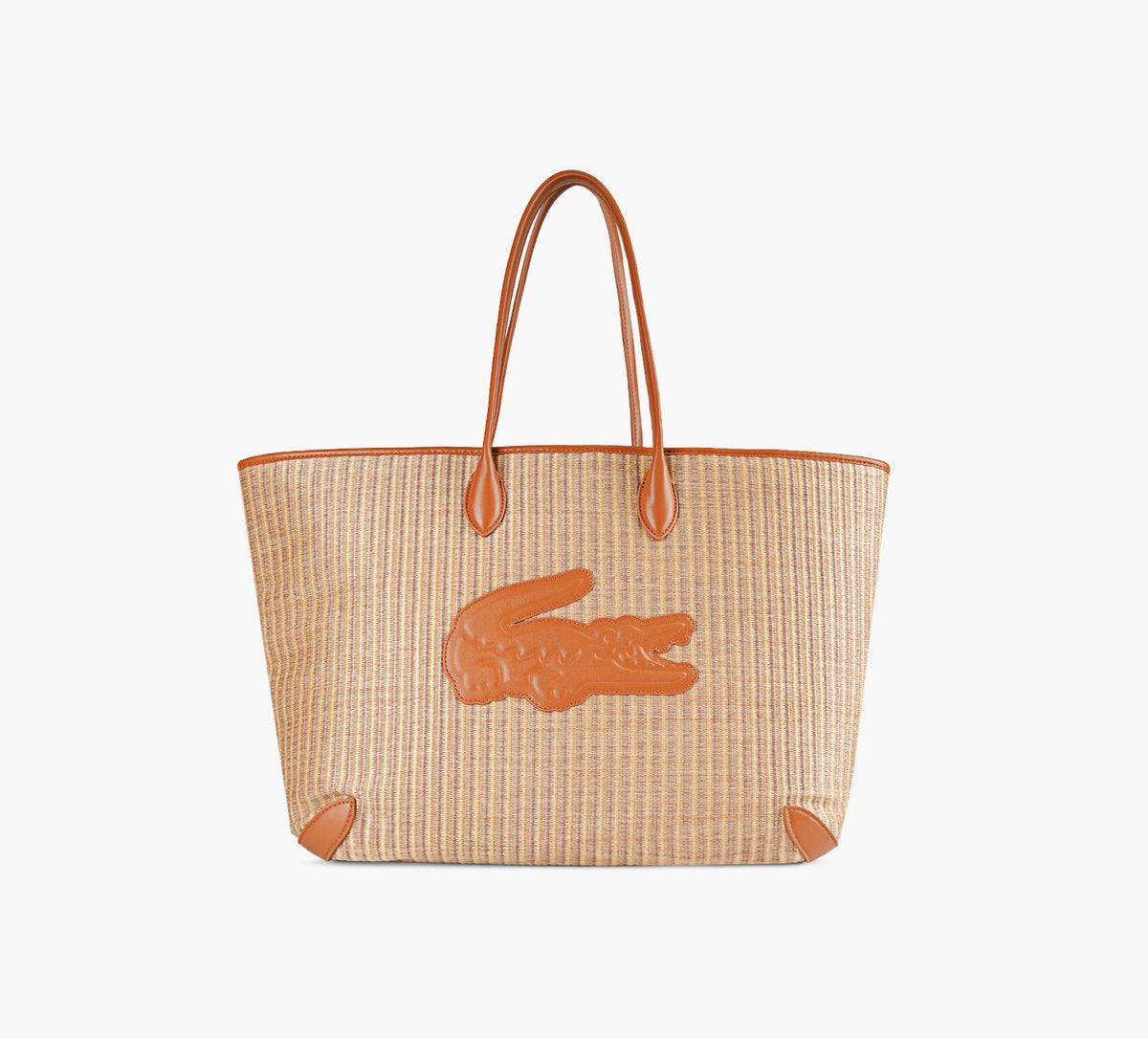 LACOSTE LARGESHOPPING in BEIGE