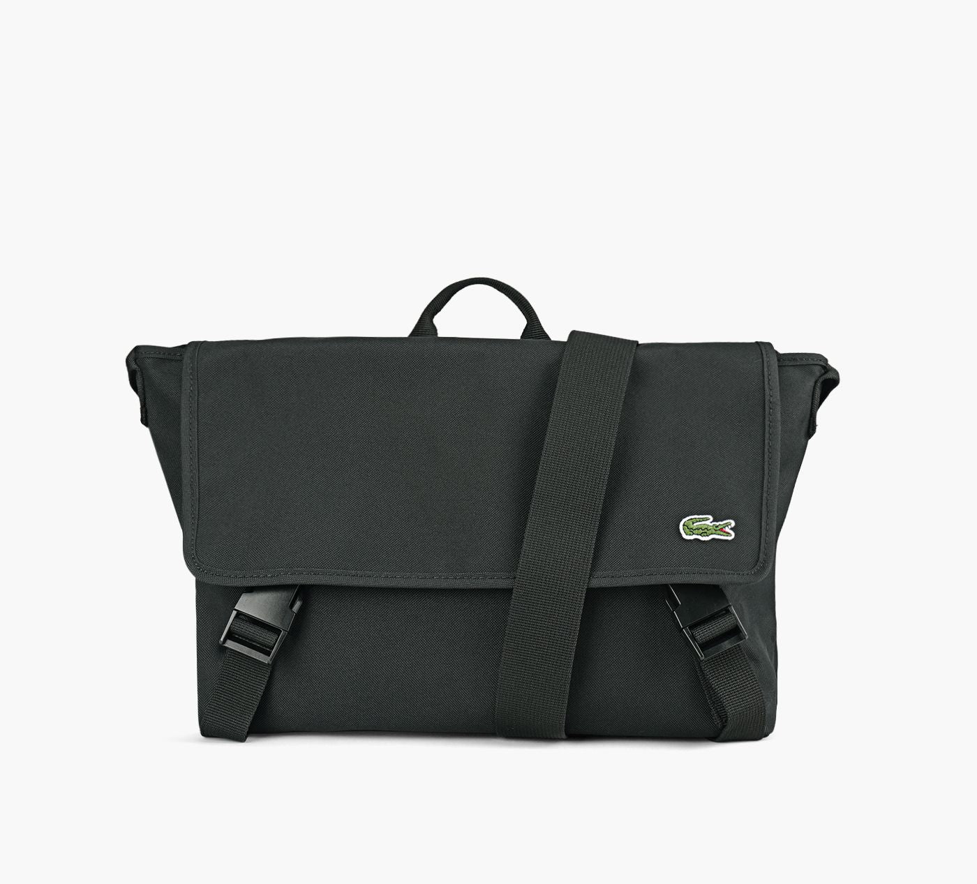 LACOSTE NEOCROCMESSENGERBAG in BLACK