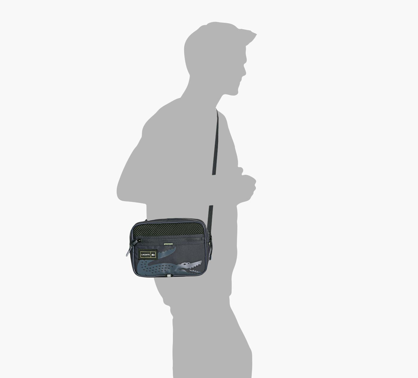 LACOSTE BAGREPORTER en BLEU vue 4