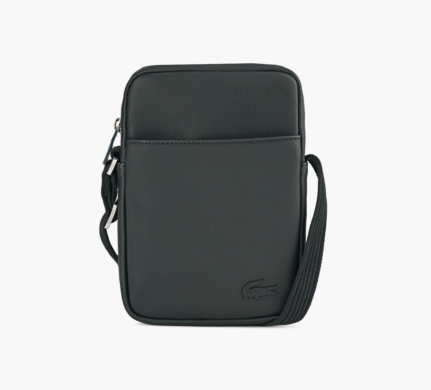 LACOSTE SLIMVERTICALCAMERABAG in BLACK