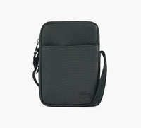 LACOSTE SLIMVERTICALCAMERABAG in BLACK