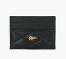 LACOSTE CRCODELLELEATHERCARDHOLDER in BLACK