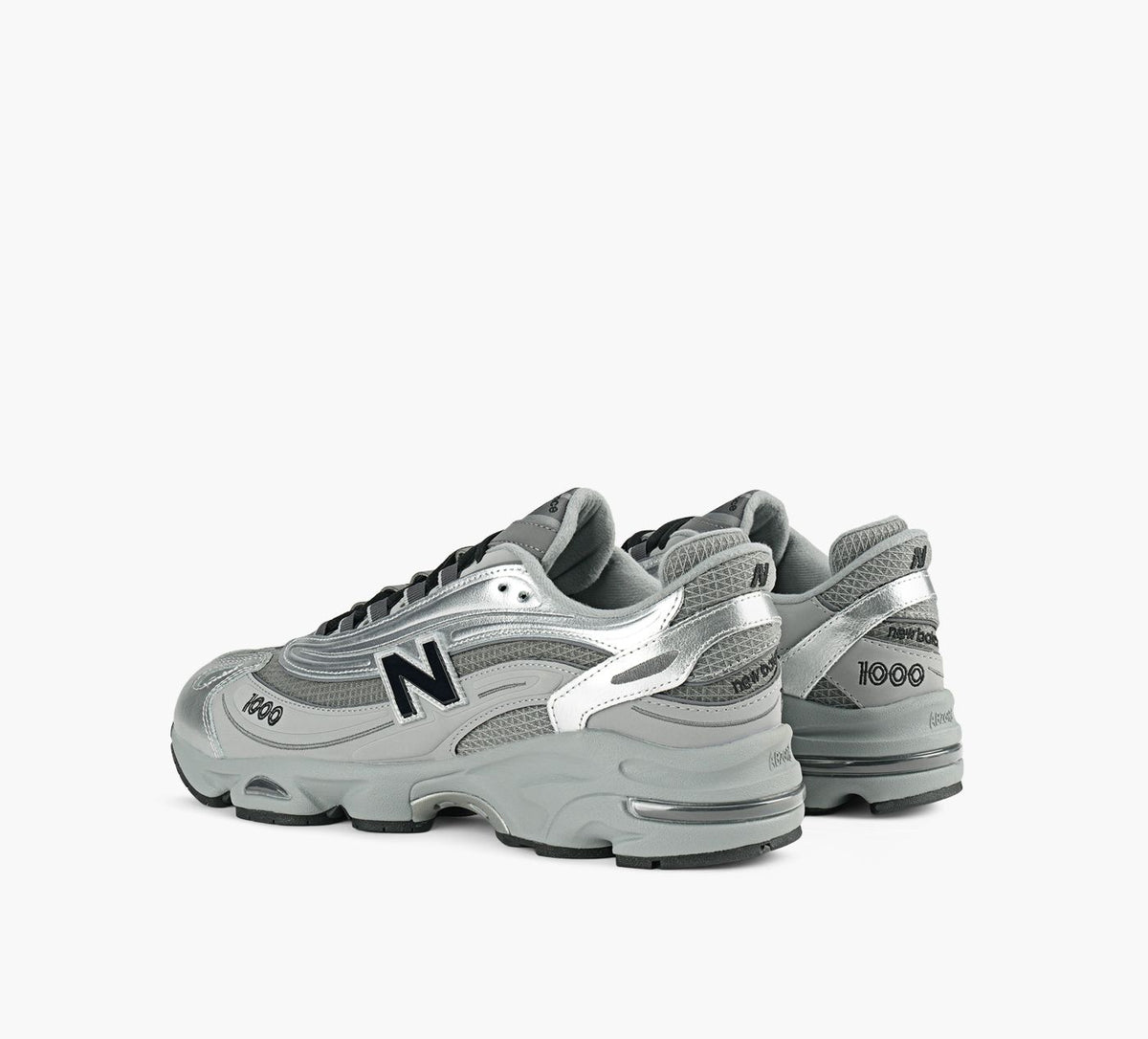 NEW BALANCE 1000 in SILVER view 3