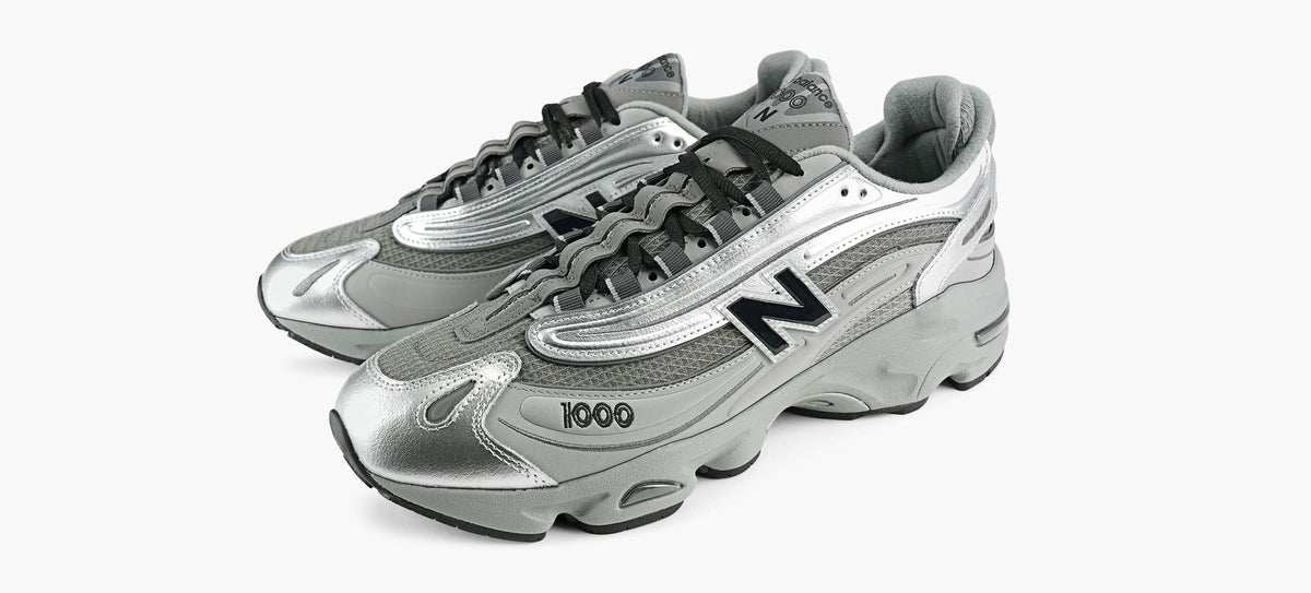 NEW BALANCE 1000 in SILVER view 4