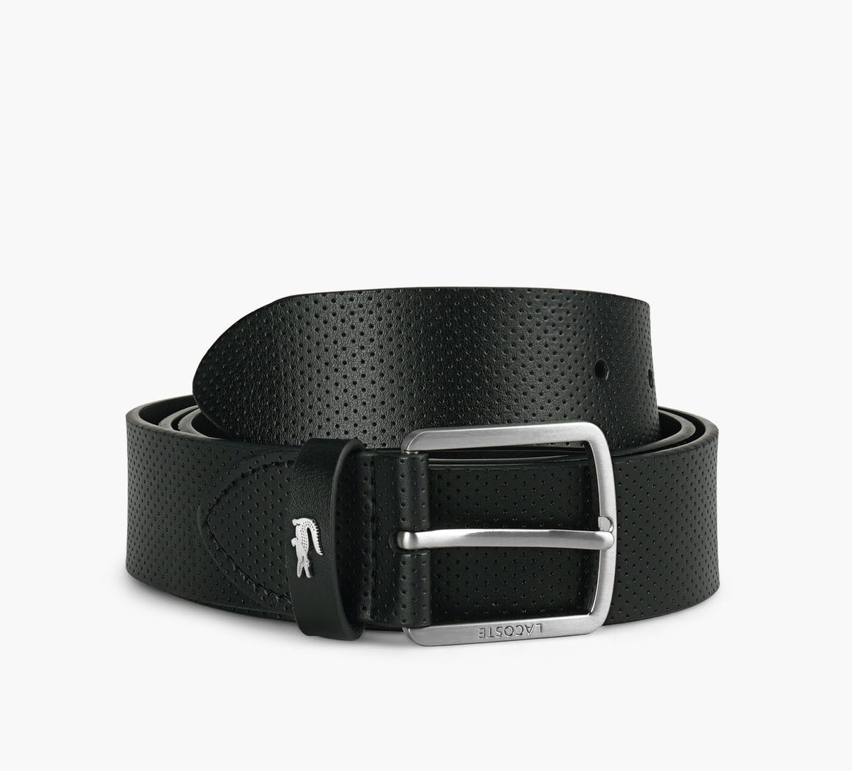 LACOSTE LEATHERBELTCARDHOLDERGIFTSET in BLACK view 1c