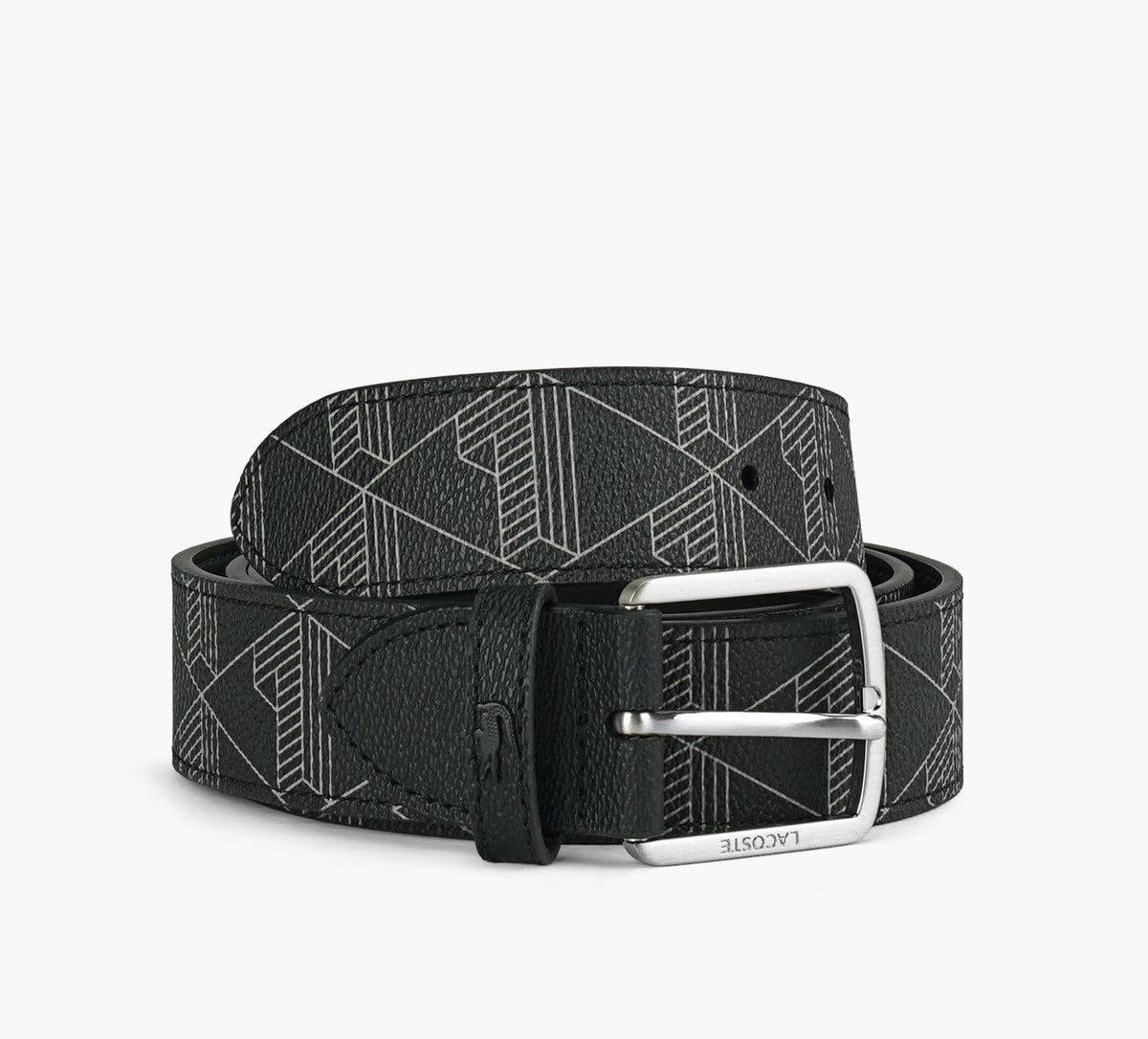 LACOSTE CoffretcadeauceintureetportecartesTheBlend en NOIR vue 1c