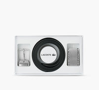 LACOSTE Coffretcadeauceintureencuirlisseetboucle en NOIR