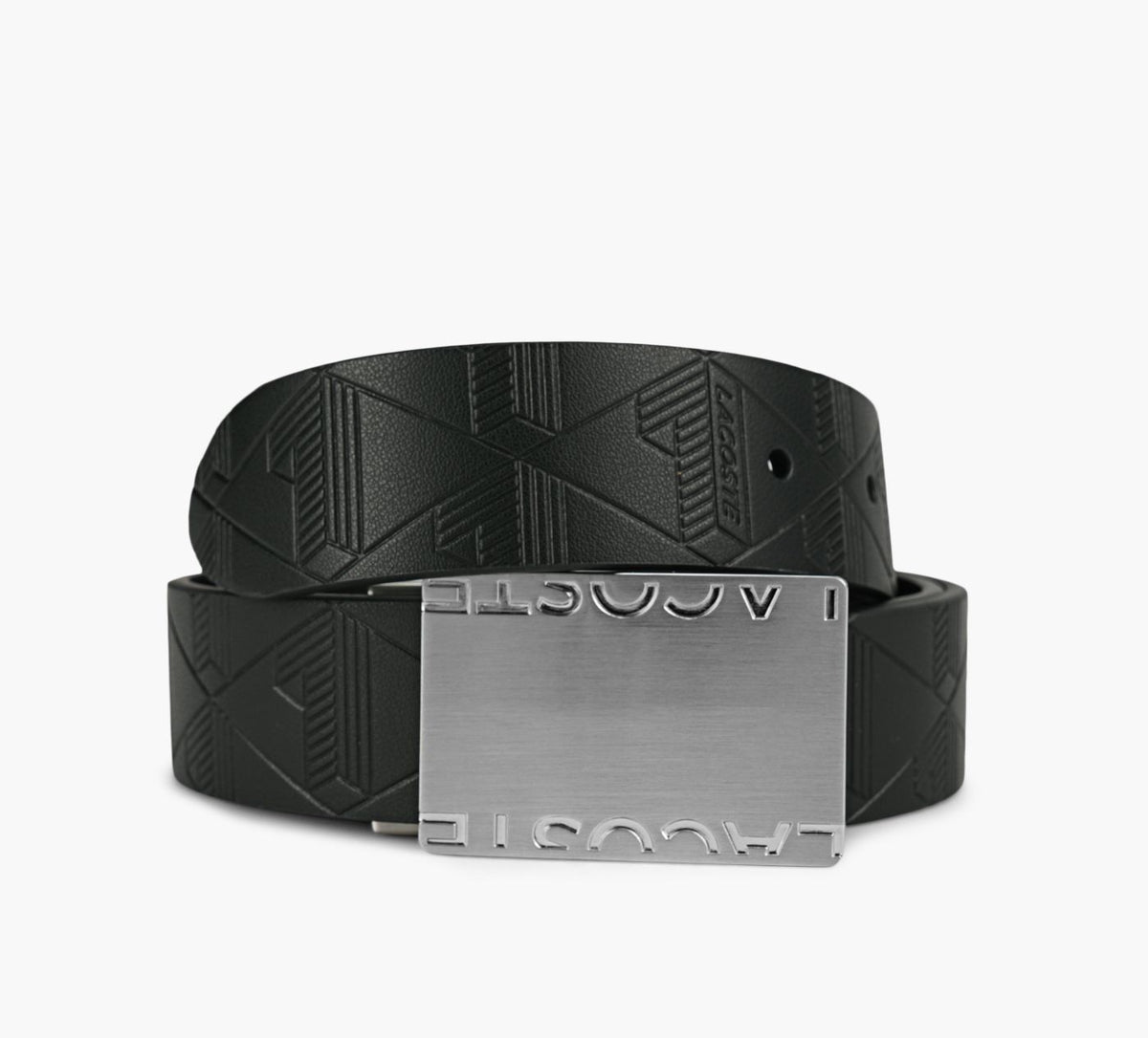 LACOSTE Coffretcadeauceintureencuirlisseetboucle en NOIR vue 4