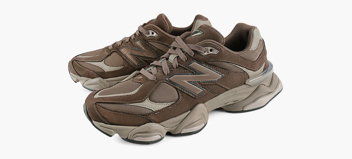 NEW BALANCE 9060 en BRUN vue 4
