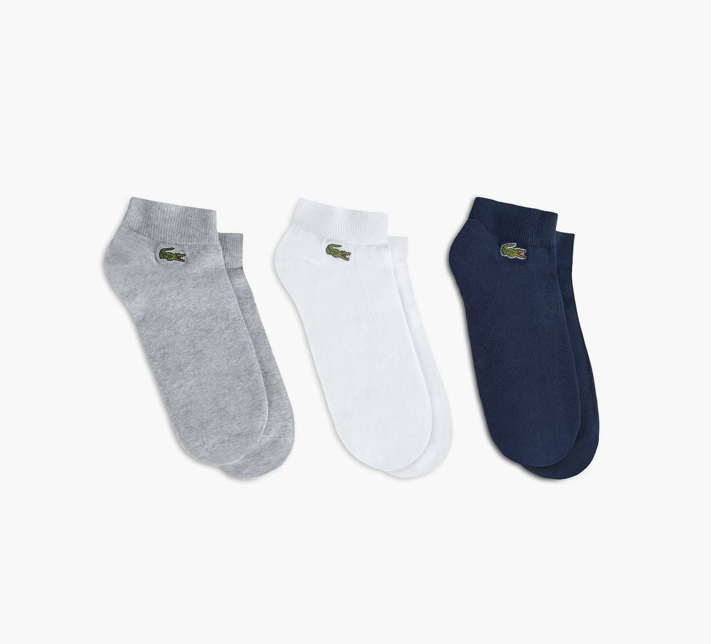 LACOSTE ANKLESOCKUNISEX3P in MULTICOLOUR