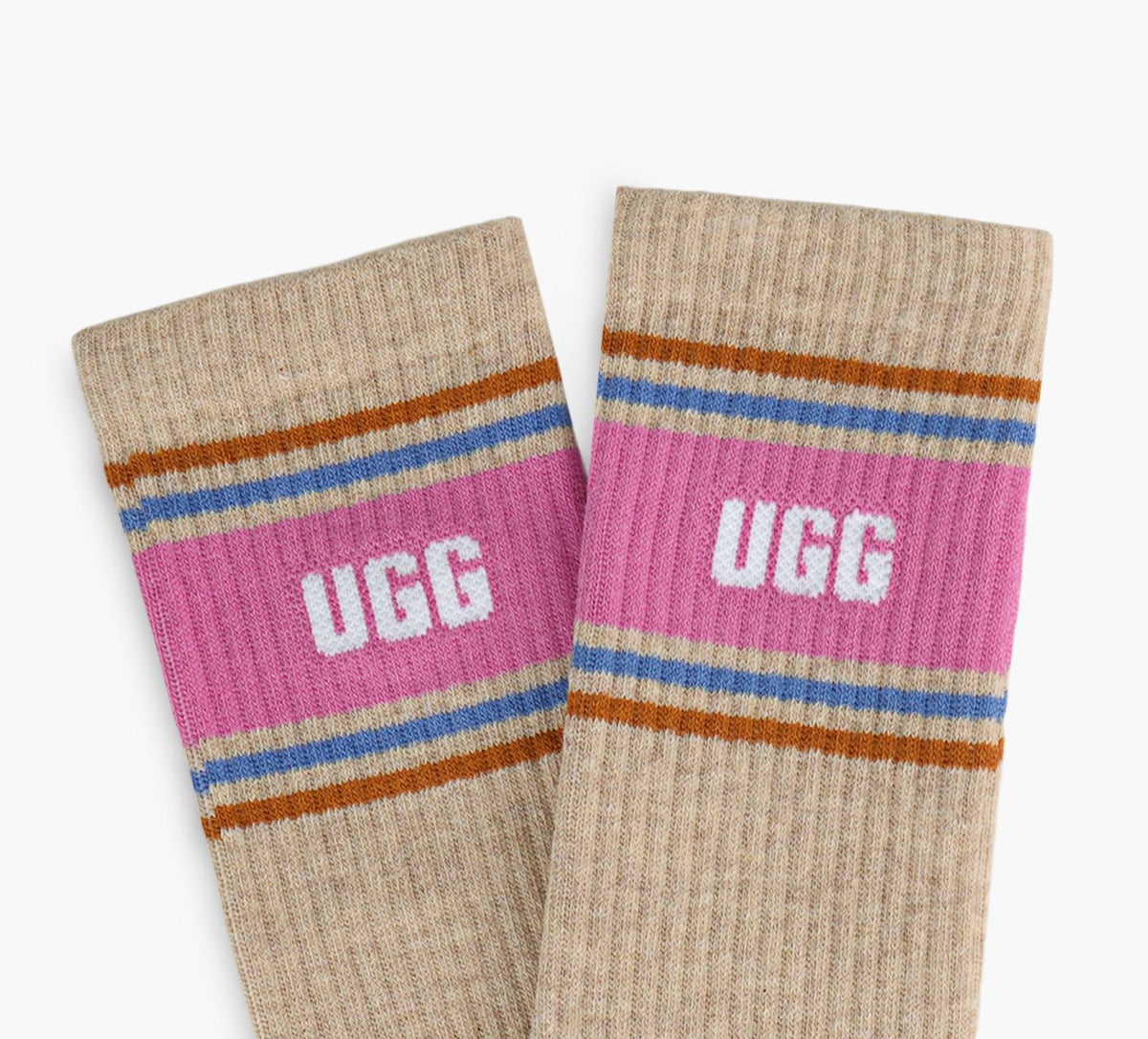 UGG JEDLYNVARSITYCREW in BEIGE view 2