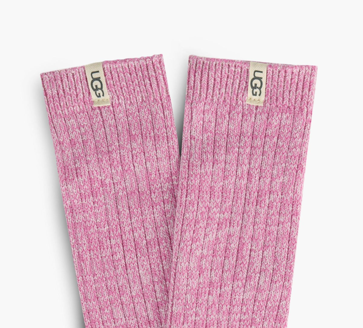 UGG RIBKNITSLOUCHYCREW in FUCHSIA view 2