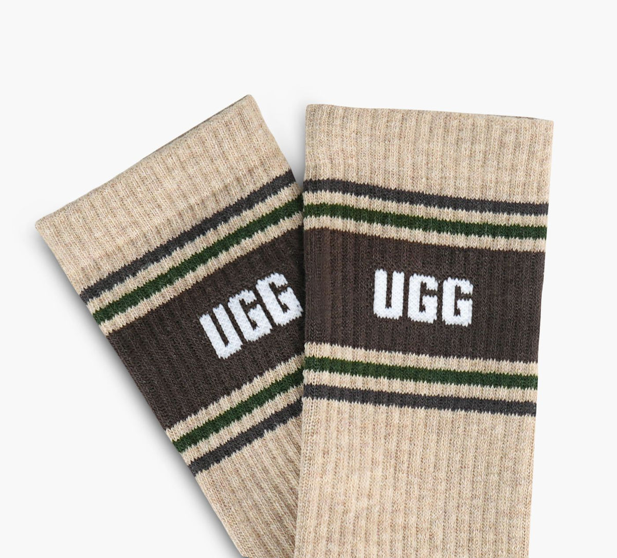 UGG JOSIASVARSITYCREW in BEIGE view 2