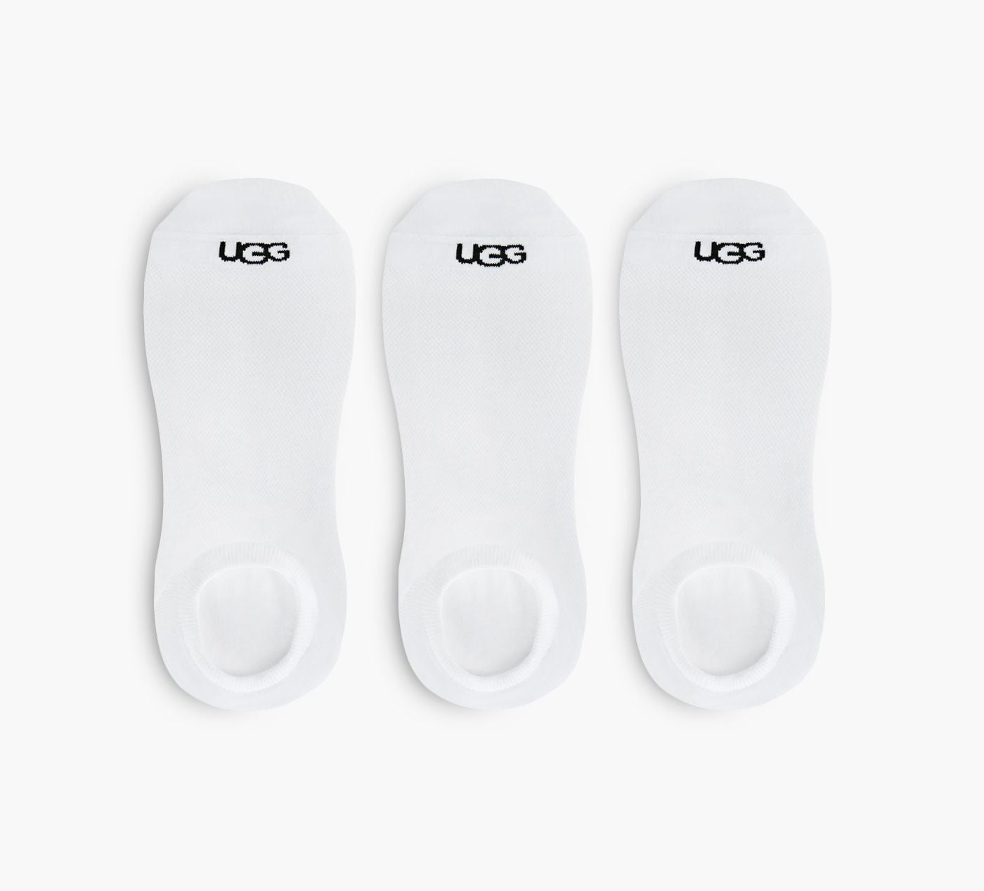 UGG PAQUETDE3PAIRESDECHAUSETTESINVISIBLESOLIVER en BLANC