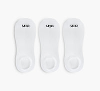 UGG PAQUETDE3PAIRESDECHAUSETTESINVISIBLESOLIVER en BLANC