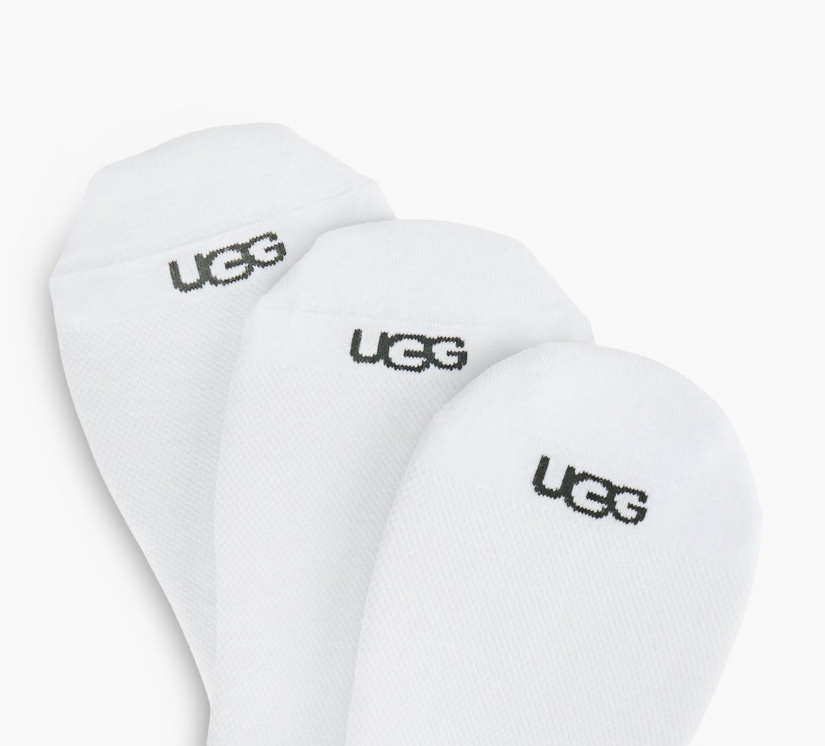 UGG PAQUETDE3PAIRESDECHAUSETTESINVISIBLESOLIVER en BLANC vue 2