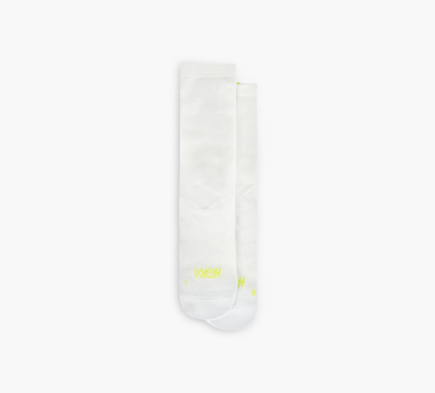 HOKA CLIFTONCREWRUNSOCK in WHITE