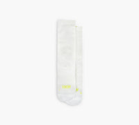 HOKA CLIFTONCREWRUNSOCK in WHITE