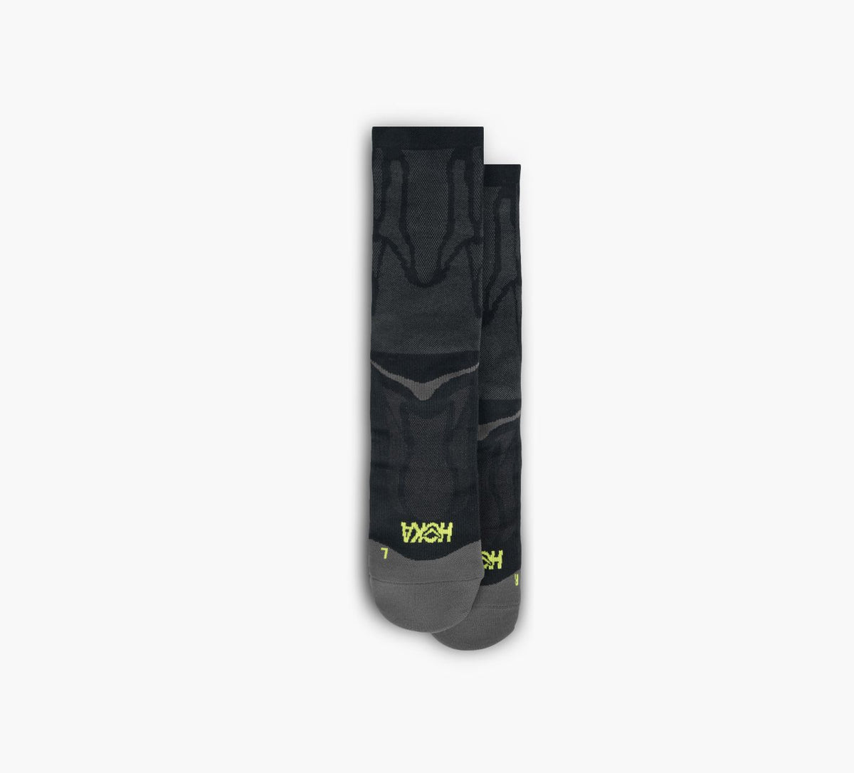 HOKA CLIFTONCREWRUNSOCK in BLACK