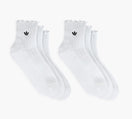 ADIDAS CHAUSSETTES34VOLANTSORIGINALES3PAIRES en BLANC