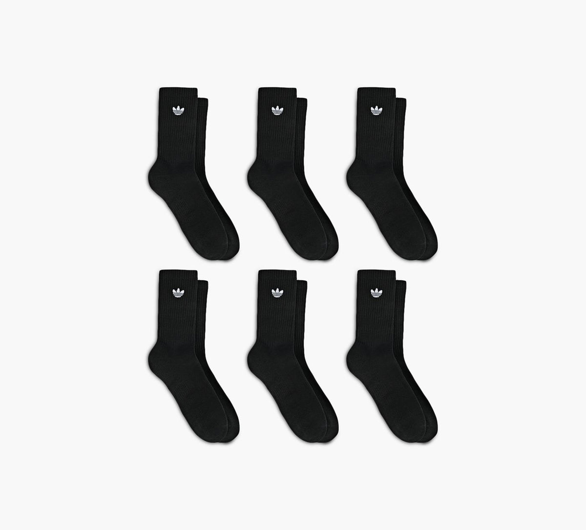 ADIDAS CHAUSSETTESMIMOLLETORIGINALESTRFLE206PAIRES en NOIR