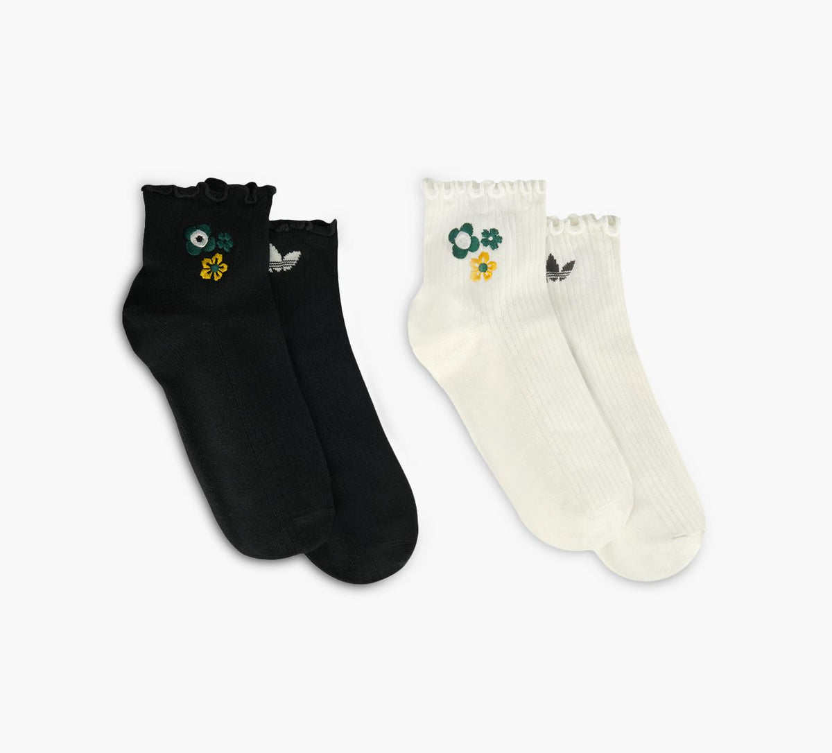 ADIDAS ORIGINALSXLIBERTYLONDONRUFFSOCKS2PAIRS in WHITE