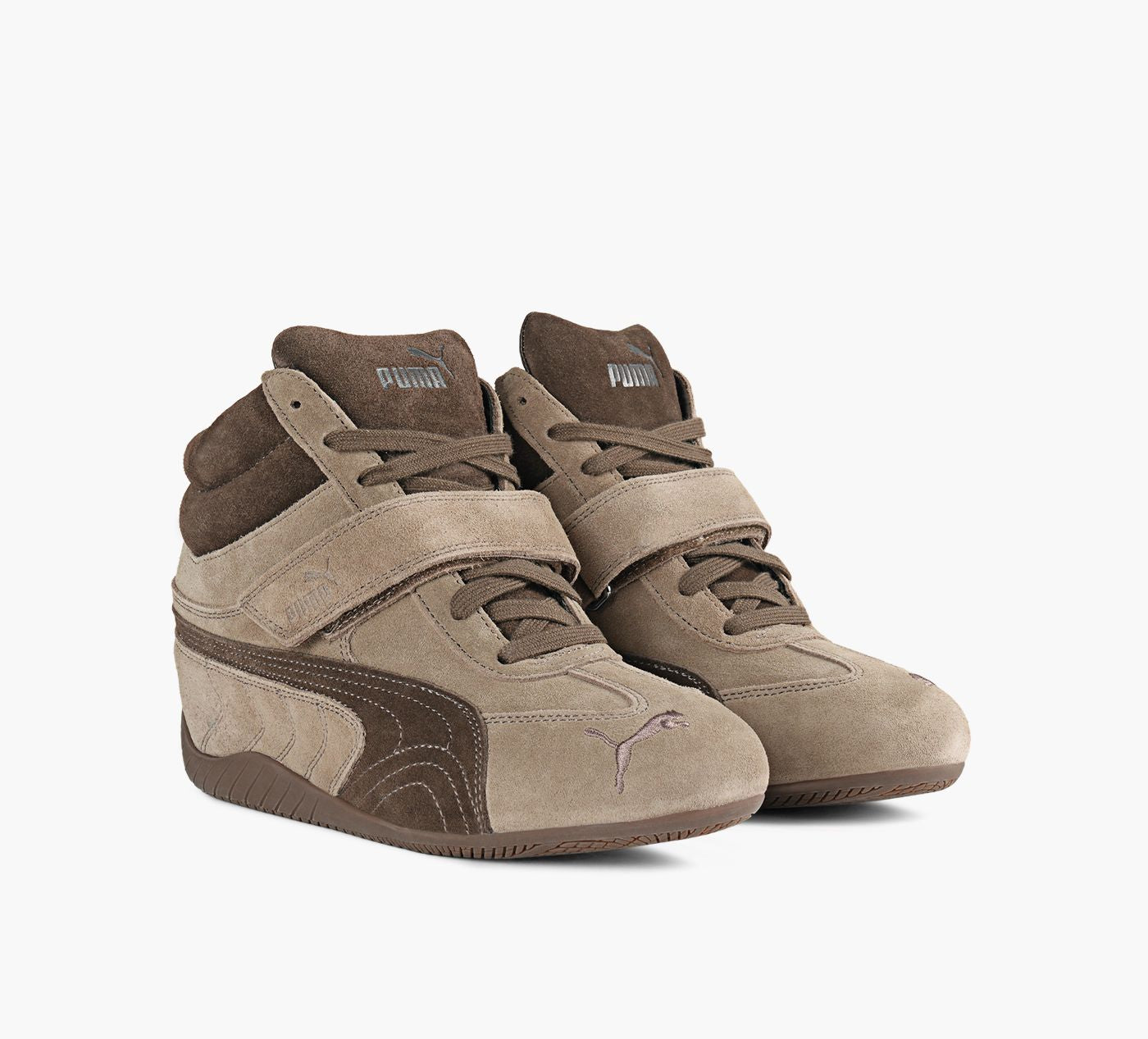 PUMA SPEEDCATWEDGE in TAUPE view 2