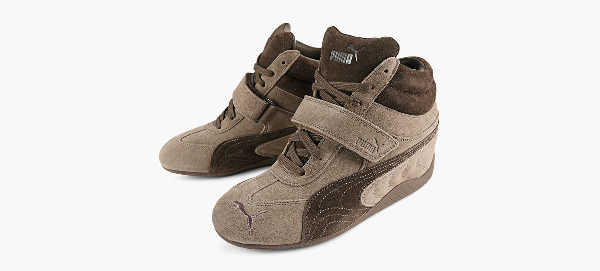 PUMA SPEEDCATWEDGE in TAUPE view 4
