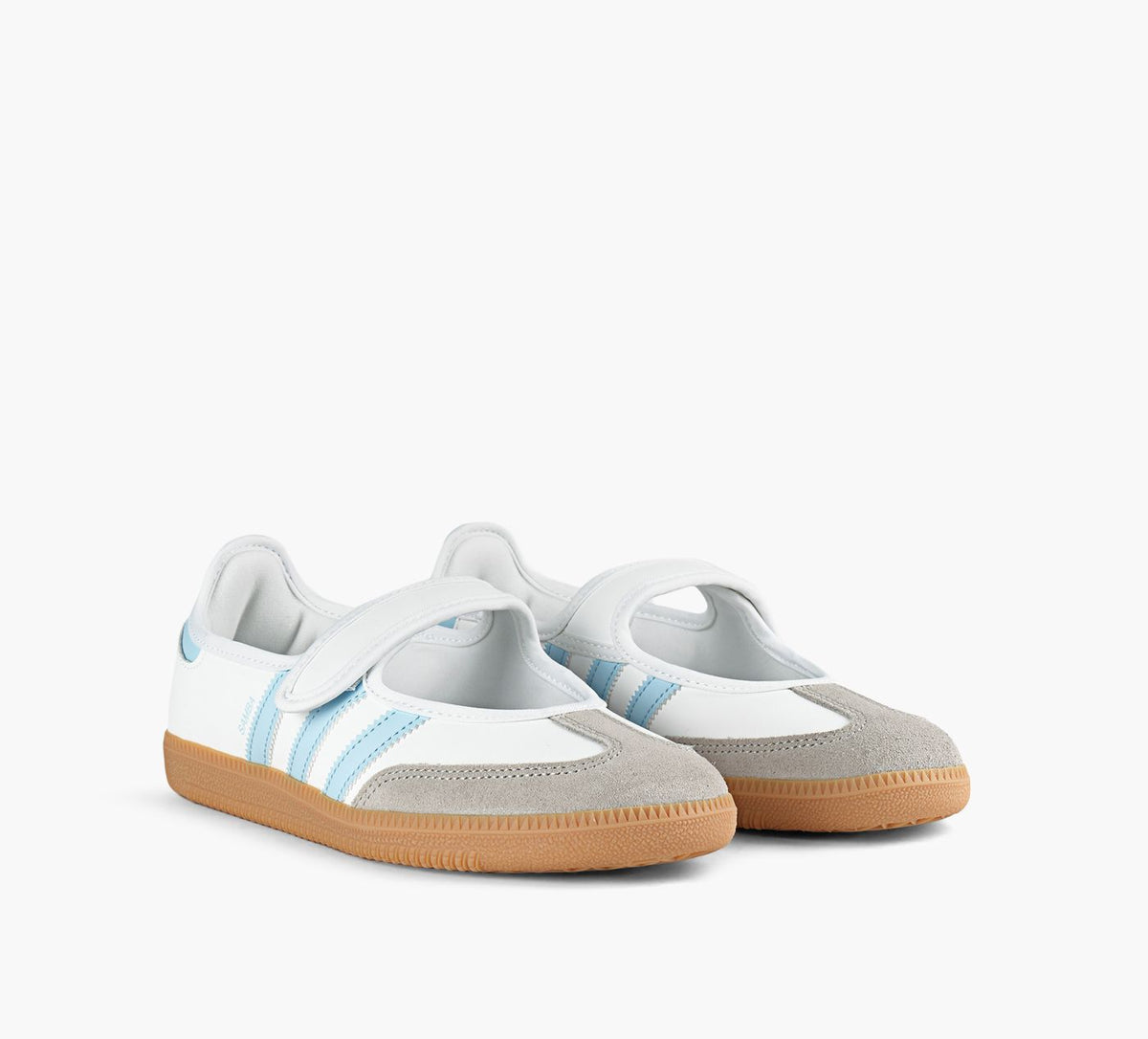 ADIDAS SAMBAJANE en BLANC vue 2