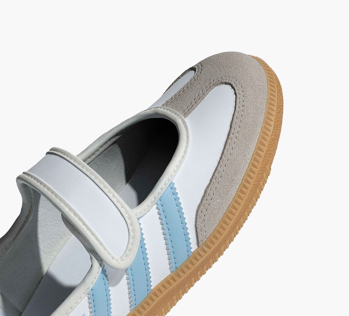 ADIDAS SAMBAJANE en BLANC vue 7