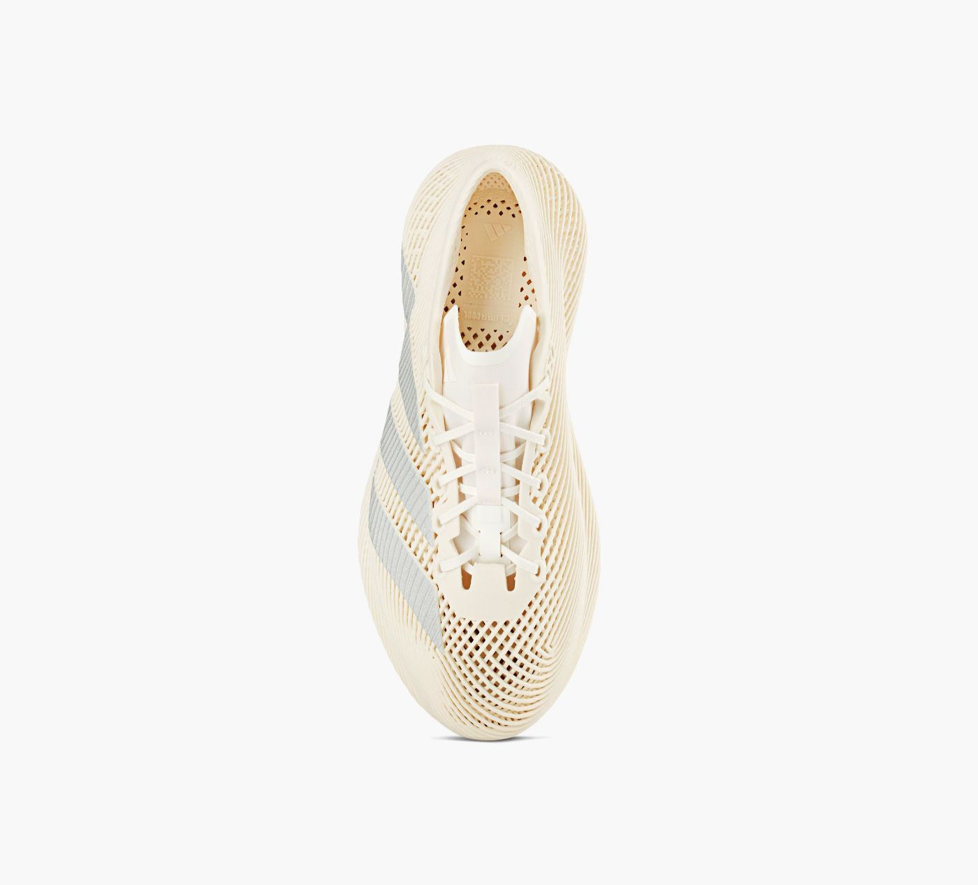 ADIDAS BASKETLACETSCLIMACOOL en BLANC vue 1c
