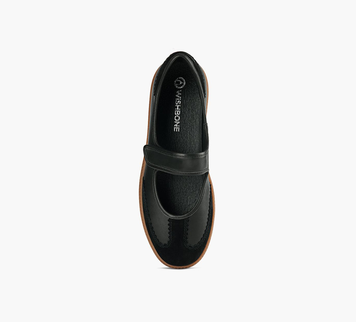 WISHBONE ANGELSNEAKERMARYJANE in BLACK view 1c