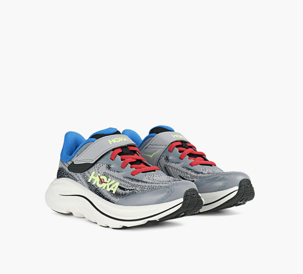 HOKA CLIFTON10 en GRIS vue 2