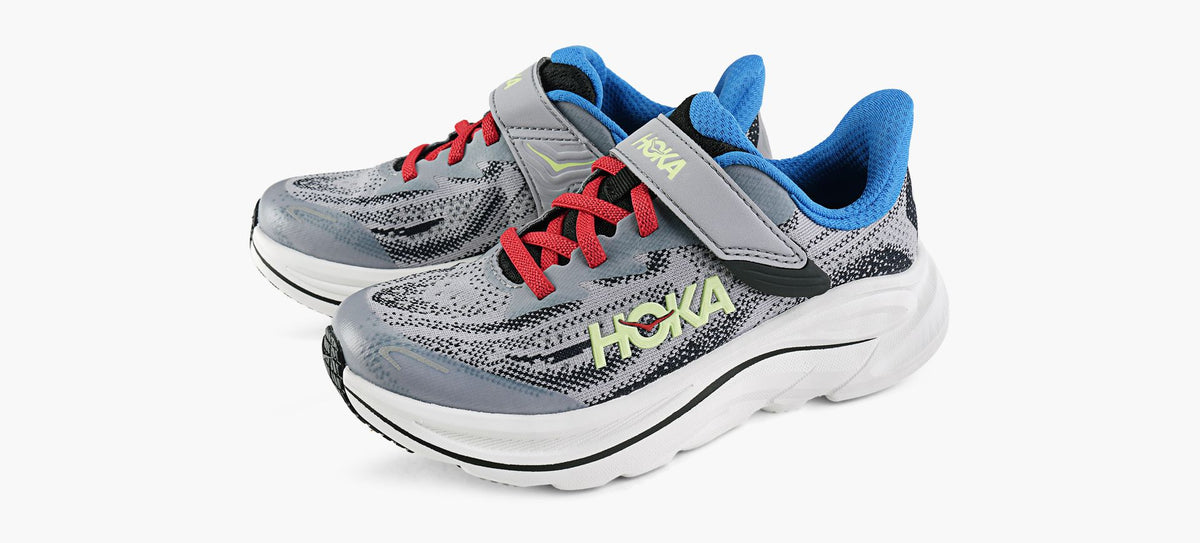 HOKA CLIFTON10 en GRIS vue 4